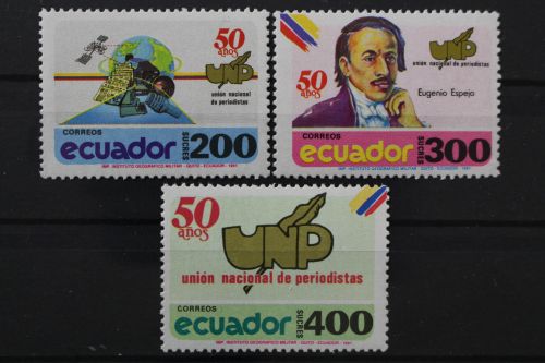Ecuador, MiNr. 2187-2189, postfrisch