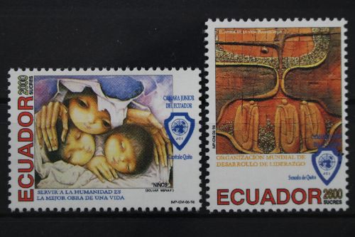 Ecuador, MiNr. 2337-2338, postfrisch