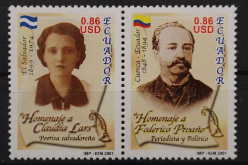 Ecuador, MiNr. 2577-2578 Paar, postfrisch