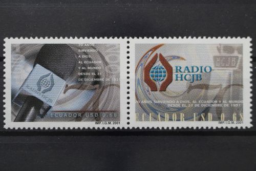Ecuador, MiNr. 2606-2607 Paar, postfrisch