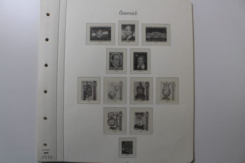 Borek, Österreich 1970-1986, mit Klemmtaschen und Ringbinder
