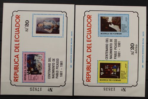 Ecuador, MiNr. Block 105 + 106, postfrisch