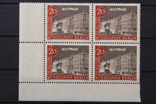 Berlin, MiNr. 221, 4er Block, Ecke links unten, postfrisch