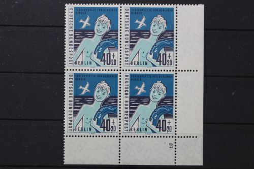 Berlin, MiNr. 196, 4er Block, Ecke rechts oben, FN 2, postfrisch