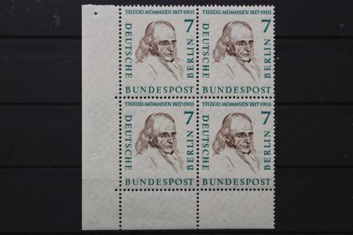 Berlin, MiNr. 163, 4er Block, Ecke links unten, postfrisch