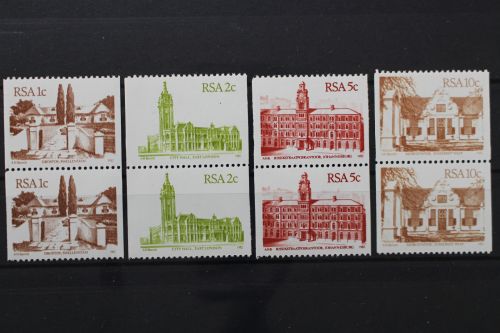 Südafrika, MiNr. 618-621, senkrechte Paare, postfrisch