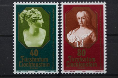 Liechtenstein, MiNr. 741-742, postfrisch