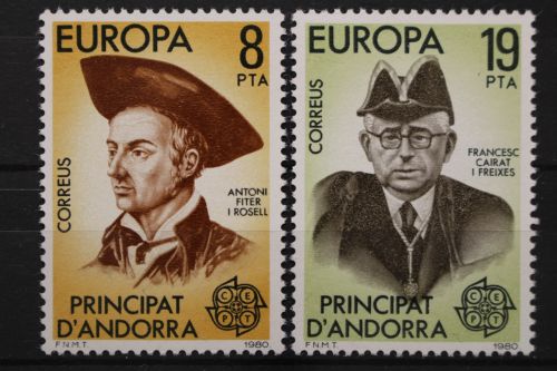 Andorra (span.), MiNr. 131-132, postfrisch