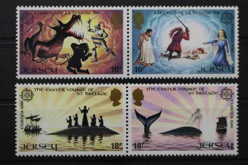 Jersey, MiNr. 253-256, 2 Paare, postfrisch