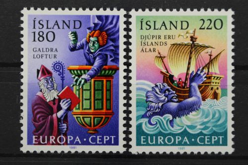 Island, MiNr. 565-566, postfrisch