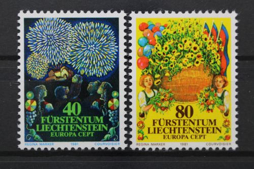 Liechtenstein, MiNr. 764-765, postfrisch