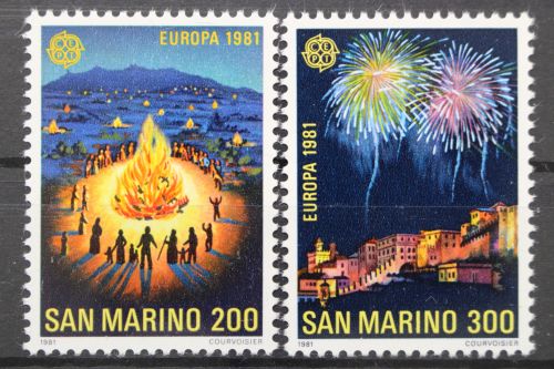San Marino, MiNr. 1225-1226, postfrisch