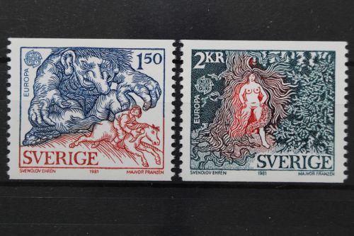 Schweden, MiNr. 1141-1142, postfrisch