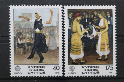 Zypern, MiNr. 547-548, postfrisch
