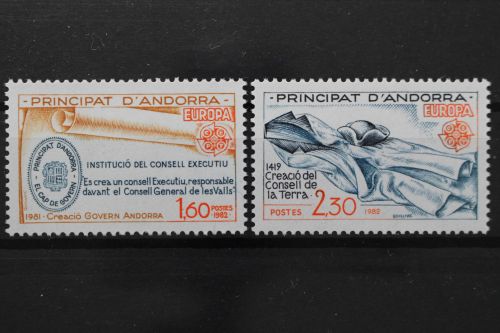 Andorra (franz.), MiNr. 321-322, postfrisch