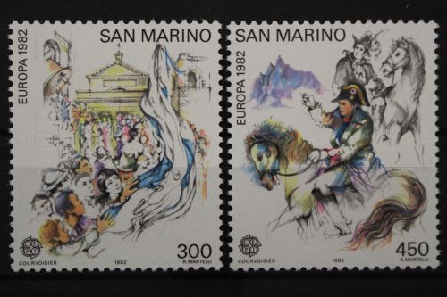 San Marino, MiNr. 1249-1250, postfrisch