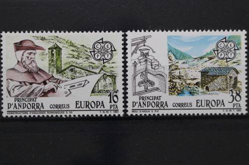 Andorra (span.), MiNr. 165-166, postfrisch