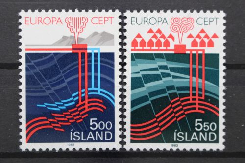 Island, MiNr. 598-599, postfrisch