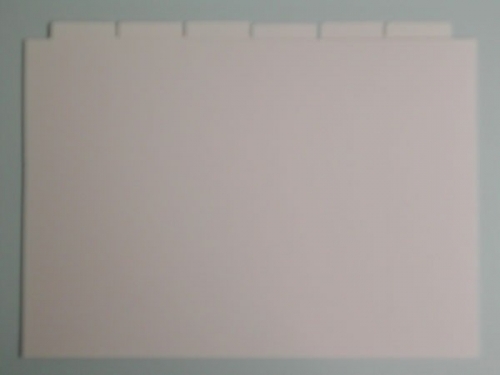 Kobra, 1 Satz Registerkarten