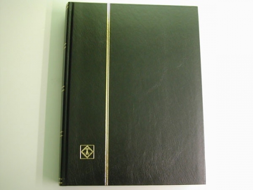 Leuchtturm, Einsteckbuch BASIC, 64 weiße Seiten, schwarz