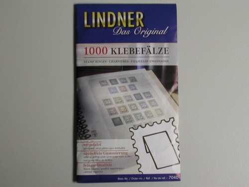 Lindner, 1000 Klebefälze