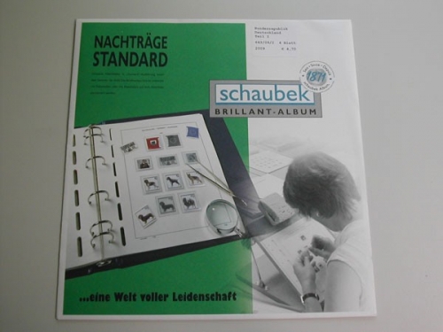 Schaubek, Vordruckblätter Deutschland 2009 Standard, Teil 1