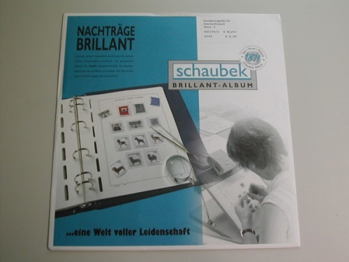 Schaubek, Vordruckblätter Deutschland 2009 Brillant, Teil 1