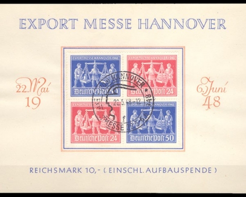 Gemeinschaftsausgaben, MiNr. 969-970 V Zd 1, Sonderblatt