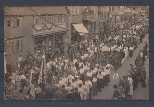 Schützenfest, Umzug, vermutlich in Göttingen