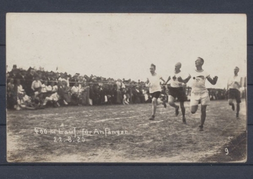 400 m Lauf für Anfänger 22. 8. 1920