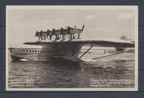 Flugschiff DO. X., technische Daten