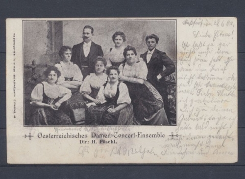 Oesterreichisches Damen-Concert-Ensemble, Dir. H. Pöschl