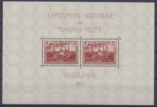 Luxemburg, MiNr. Block 2, postfrisch