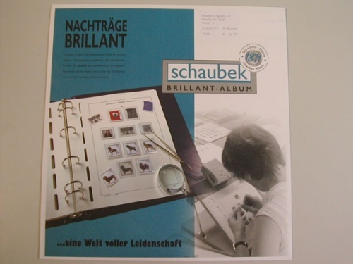 Schaubek, Vordruckblätter Deutschland 2010 Brillant, Teil 1
