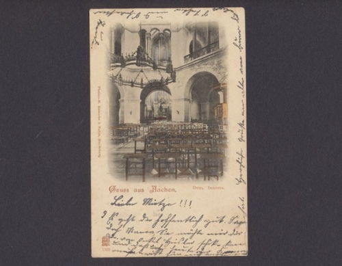 Aachen, Innenansicht des Dom's