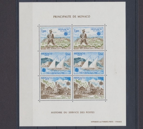 Monaco, MiNr. Block 15, postfrisch