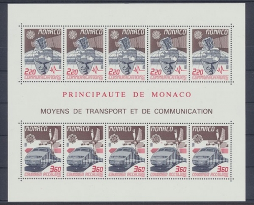 Monaco, Eisenbahn, MiNr. Block 39, postfrisch