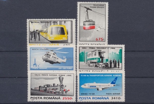 Rumänien, MiNr. 5087-5092, postfrisch