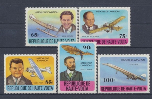 Obervolta, MiNr. 706-710, postfrisch
