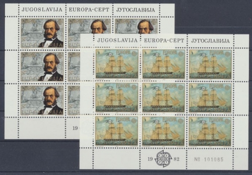 Jugoslawien, MiNr. 1919-1920 KB, postfrisch