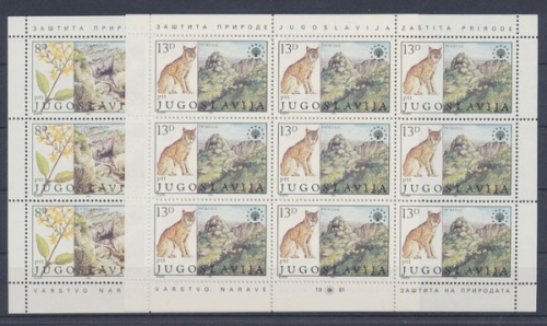 Jugoslawien, Michel Nr. 1908-1909 KB, postfrisch