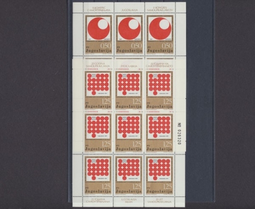 Jugoslawien, Michel Nr. 1418-1419 KB, postfrisch
