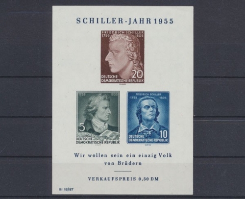 DDR, MiNr. Block 12 PF IV, postfrisch