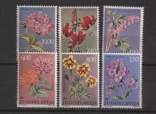 Jugoslawien, MiNr. 1676-1681, postfrisch