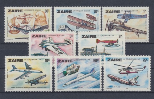 Kongo (Zaire), MiNr. 580-587, postfrisch