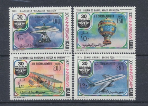 Somalia, MiNr. 257-260, postfrisch