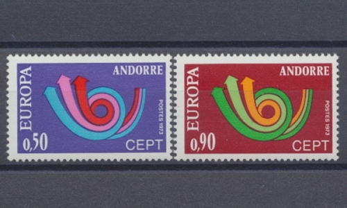 Andorra (franz.), MiNr. 247-248, postfrisch