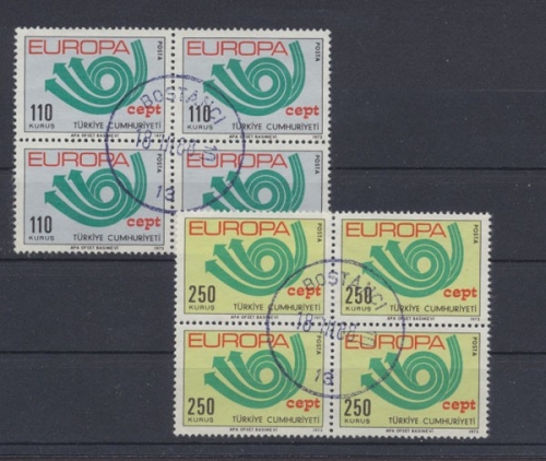 Türkei, Michel Nr. 2280-2281 (4), gestempelt
