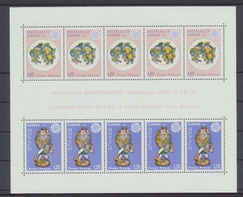 Monaco, MiNr. Block 10, postfrisch