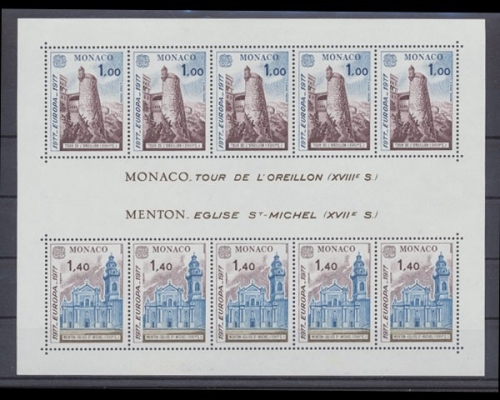 Monaco, MiNr. Block 11, postfrisch